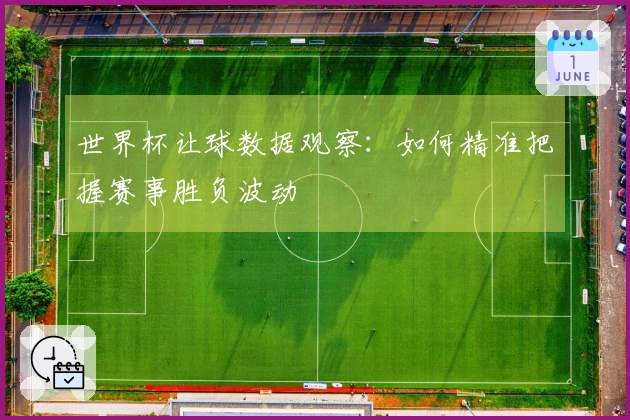 世界杯让球数据观察：如何精准把握赛事胜负波动